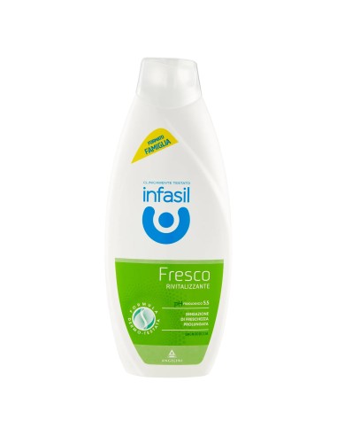 infasil bagnodoccia - 500ml - fresco rivitalizzante - ph 5.5 fisiologico: tuttocasashop.live: igiene e cura della persona