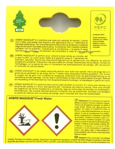 arbre magique alberello deodorante per auto - 1 pezzo - napoli - limited ed.: tuttocasashop.live: pulizia e cura della casa