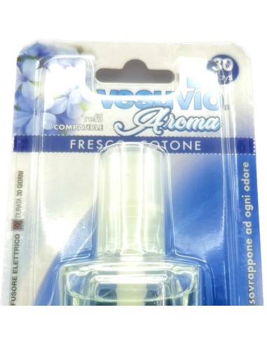 vesuvio ricarica deodorante elettrico compatibile ambipur freschezza cotone: tuttocasashop.live: pulizia e cura della casa