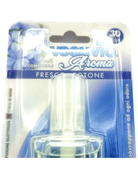 vesuvio ricarica deodorante elettrico compatibile ambipur freschezza cotone: tuttocasashop.live: pulizia e cura della casa