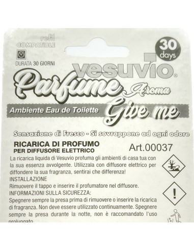 vesuvio ricarica deodorante elettrico compatibile ambipur - give me: tuttocasashop.live: pulizia e cura della casa