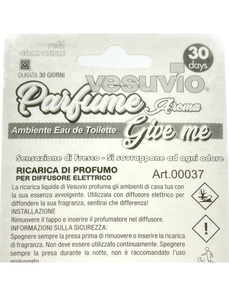vesuvio ricarica deodorante elettrico compatibile ambipur - give me: tuttocasashop.live: pulizia e cura della casa
