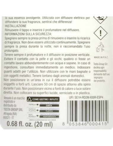 vesuvio ricarica deodorante elettrico compatibile ambipur - queen: tuttocasashop.live: pulizia e cura della casa