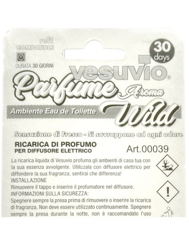 vesuvio ricarica deodorante elettrico compatibile ambipur - wild: tuttocasashop.live: pulizia e cura della casa