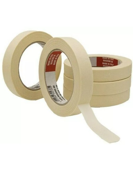 lc nastro adesivo di carta 19mm x 50 metri - gommata incollante a solvente: tuttocasashop.live: altro - bazar