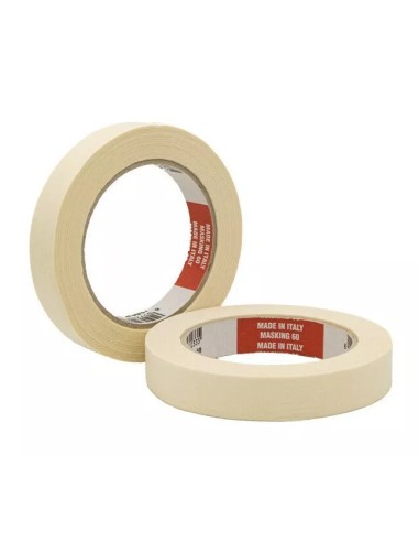 lc nastro adesivo di carta 19mm x 50 metri - gommata incollante a solvente: tuttocasashop.live: altro - bazar