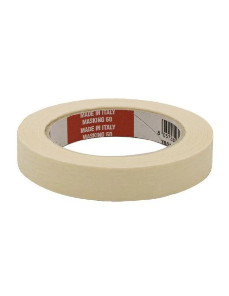 lc nastro adesivo di carta 19mm x 50 metri - gommata incollante a solvente: tuttocasashop.live: altro - bazar