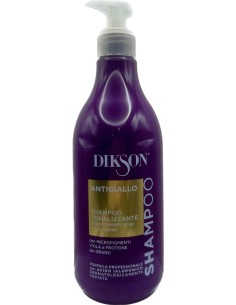 dikson shampoo 500ml - antigiallo - per capelli biondi e decolorati: tuttocasashop.live: igiene e cura della persona