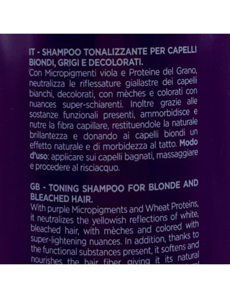 dikson shampoo 500ml - antigiallo - per capelli biondi e decolorati: tuttocasashop.live: igiene e cura della persona