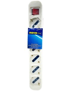 multipresa 6 posti universali con interruttore - cavo 1.5m - spina 16a: tuttocasashop.live: altro - bazar