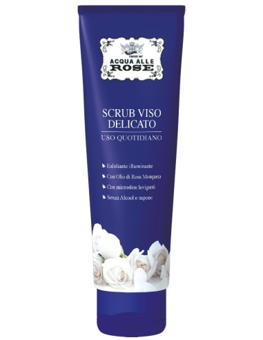 acqua alle rose roberts scrub viso delicato esfoliante illuminante - 150ml: tuttocasashop.live: igiene e cura della persona
