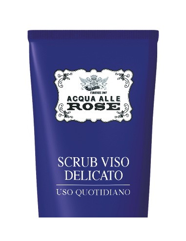 acqua alle rose roberts scrub viso delicato esfoliante illuminante - 150ml: tuttocasashop.live: igiene e cura della persona