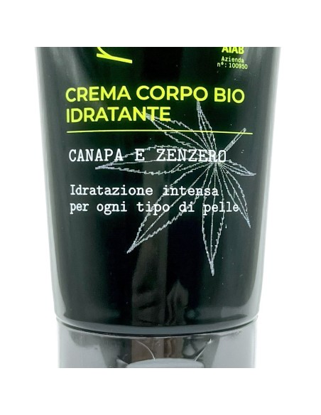 madebio crema corpo - 200ml - con bio canapa e zenzero: tuttocasashop.live: igiene e cura della persona