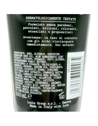 madebio crema corpo - 200ml - con bio canapa e zenzero: tuttocasashop.live: igiene e cura della persona