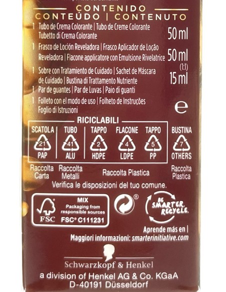 palette intensive creme color - permanente - 7 biondo luminoso: tuttocasashop.live: igiene e cura della persona