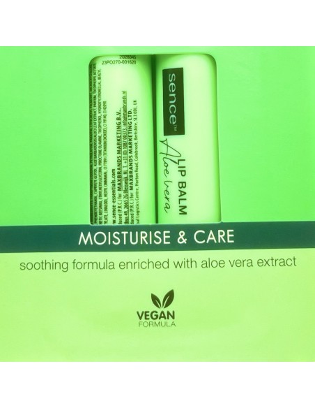 sence lip balm - 2 stick protettivo labbra da 4.3g - aloe vera: tuttocasashop.live: igiene e cura della persona