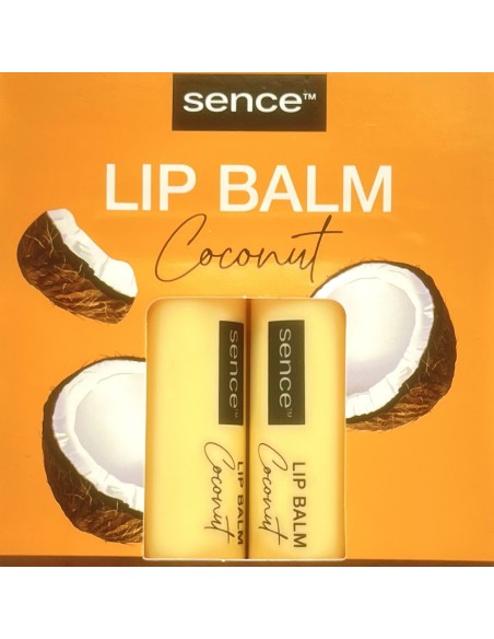 sence lip balm - 2 stick protettivo labbra da 4.3g - coconut: tuttocasashop.live: igiene e cura della persona