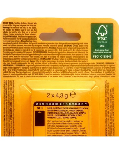sence lip balm - 2 stick protettivo labbra da 4.3g - coconut: tuttocasashop.live: igiene e cura della persona