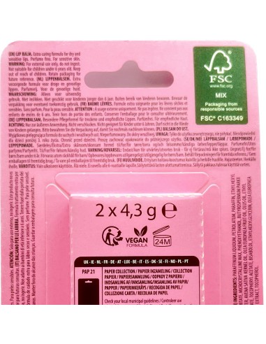 sence lip balm - 2 stick protettivo labbra da 4.3g - sensitive: tuttocasashop.live: igiene e cura della persona