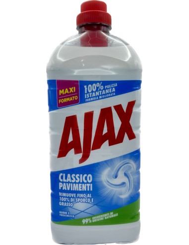 ajax pavimenti detergente liquido - 1250ml - classico: tuttocasashop.live: pulizia e cura della casa