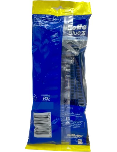 gillette blue 3 - 6 rasoi con testina oscillante lubrificante a tripla lama: tuttocasashop.live: igiene e cura della persona