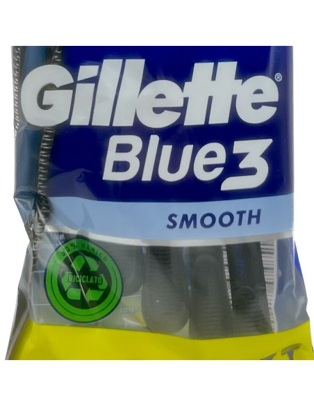 gillette blue 3 - 6 rasoi con testina oscillante lubrificante a tripla lama: tuttocasashop.live: igiene e cura della persona