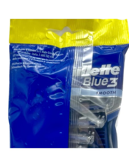 gillette blue 3 - 6 rasoi con testina oscillante lubrificante a tripla lama: tuttocasashop.live: igiene e cura della persona