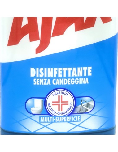 ajax pavimenti detergente liquido - 1250ml - disinfettante: tuttocasashop.live: pulizia e cura della casa