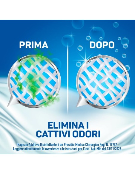napisan additivo liquido igienizzante bucato - maxi pack 2200ml - classico: tuttocasashop.live: prodotti per bucato e tessuti