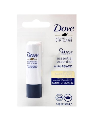 dove balsamo labbra stick 4.8g - nourishing lip care - essential - nutriente: tuttocasashop.live: igiene e cura della persona