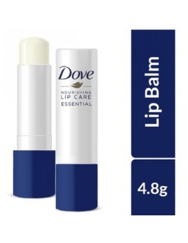 dove balsamo labbra stick 4.8g - nourishing lip care - essential - nutriente: tuttocasashop.live: igiene e cura della persona