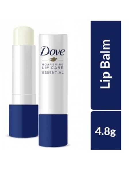 dove balsamo labbra stick 4.8g - nourishing lip care - essential - nutriente: tuttocasashop.live: igiene e cura della persona