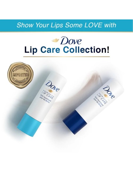dove balsamo labbra stick 4.8g - nourishing lip care - essential - nutriente: tuttocasashop.live: igiene e cura della persona