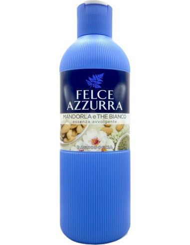 felce azzurra bagnoschiuma 650ml - mandorla e the bianco - avvolgente: tuttocasashop.live: igiene e cura della persona