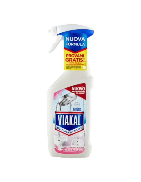 viakal anticalcare spray 470ml - fresco profumo: tuttocasashop.live: pulizia e cura della casa