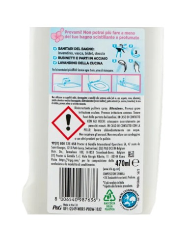 viakal anticalcare spray 470ml - fresco profumo: tuttocasashop.live: pulizia e cura della casa
