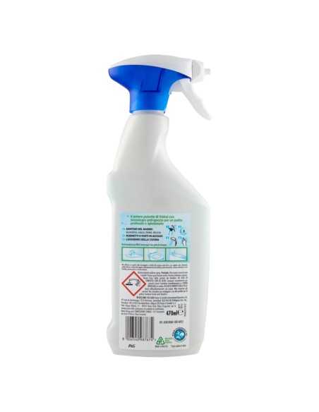 viakal anticalcare spray 470ml - igienizzante: tuttocasashop.live: pulizia e cura della casa