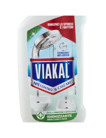 viakal anticalcare spray 470ml - igienizzante: tuttocasashop.live: pulizia e cura della casa