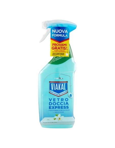 viakal anticalcare spray 470ml - vetro doccia express: tuttocasashop.live: pulizia e cura della casa