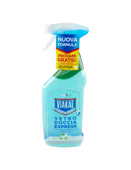 viakal anticalcare spray 470ml - vetro doccia express: tuttocasashop.live: pulizia e cura della casa