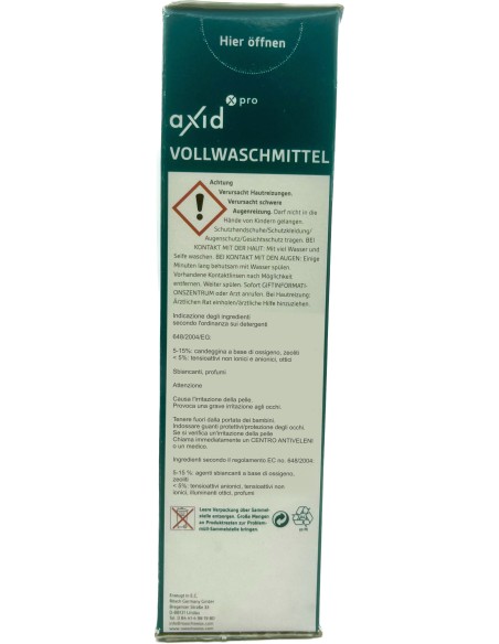 detersivo lavatrice in polvere - 1kg - professionale: tuttocasashop.live: prodotti per bucato e tessuti