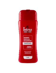 intesa pour homme bagno doccia shampoo - 500ml - tonificante - aloe: tuttocasashop.live: igiene e cura della persona