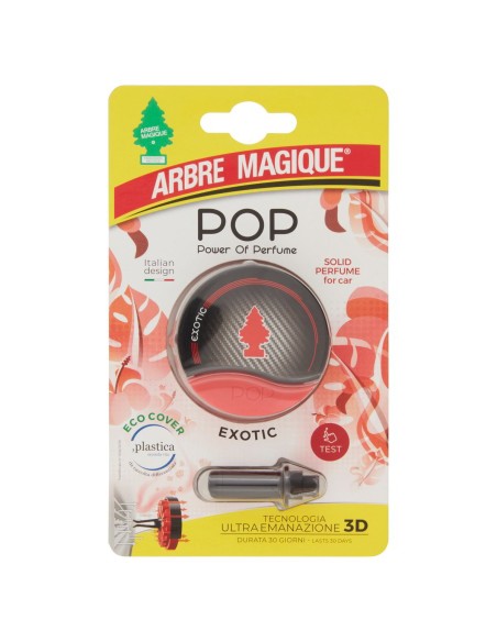 arbre magique pop power of perfume - deodorante per auto - exotic: tuttocasashop.live: pulizia e cura della casa