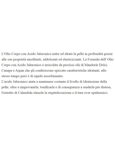 ultra retinol complex hidraoil - olio corpo 200ml - acido jaluronico: tuttocasashop.live: igiene e cura della persona