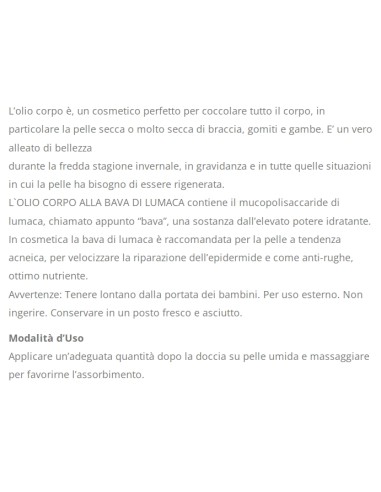 ultra retinol complex hidraoil - olio corpo 200ml - nutriente bava di lumaca: tuttocasashop.live: igiene e cura della persona