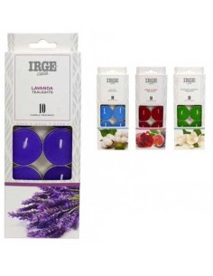 irge 8 candele tealight profumate - profumazioni assortite: tuttocasashop.live: pulizia e cura della casa