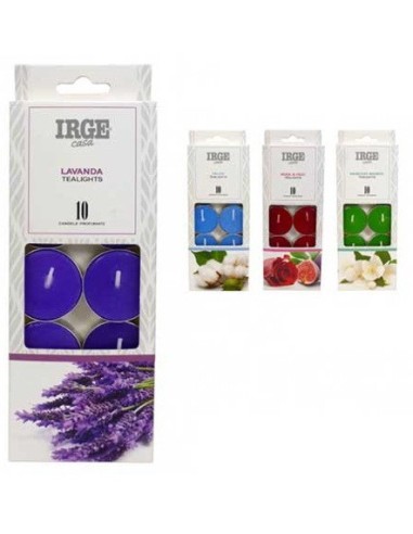 irge 8 candele tealight profumate - profumazioni assortite: tuttocasashop.live: pulizia e cura della casa