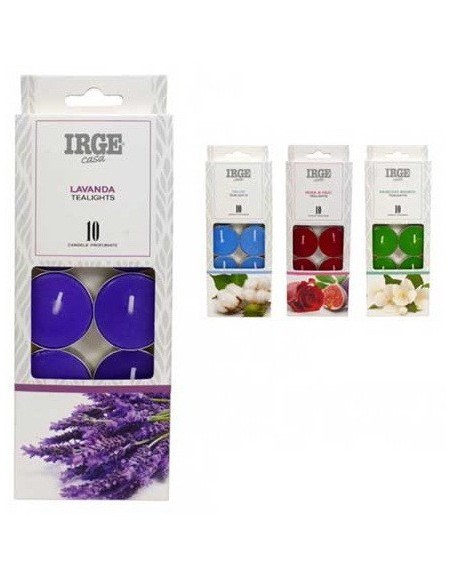 irge 8 candele tealight profumate - profumazioni assortite: tuttocasashop.live: pulizia e cura della casa