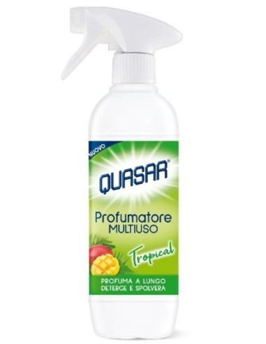 quasar profumatore multiuso - 500ml - tropical - profuma deterge spolvera: tuttocasashop.live: pulizia e cura della casa