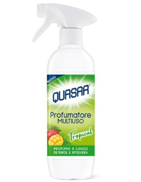 quasar profumatore multiuso - 500ml - tropical - profuma deterge spolvera: tuttocasashop.live: pulizia e cura della casa